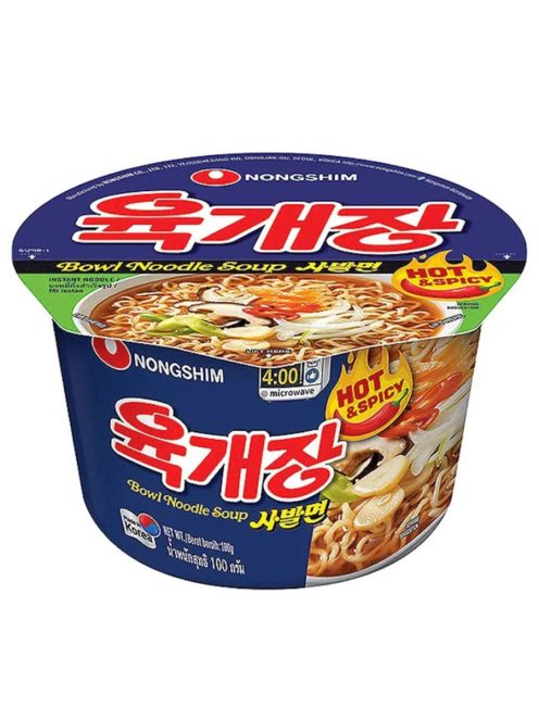 Hot & Spice poharas Nongshim instant leves 100 g