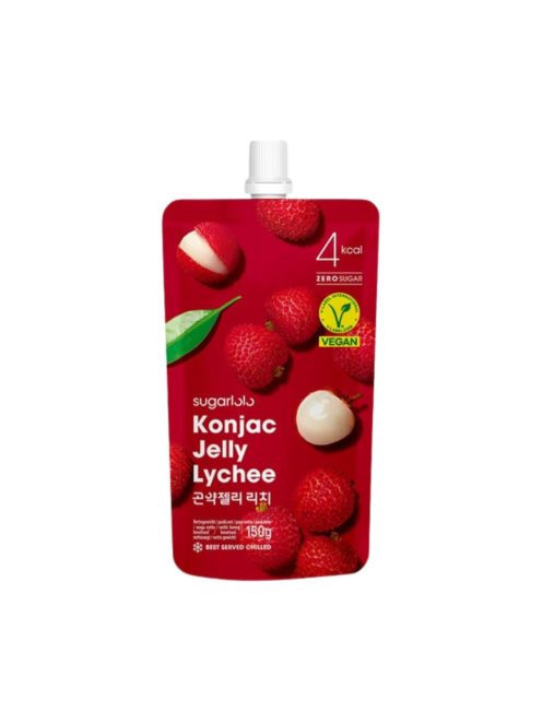 Konjac zselé desszert licsi ízesítéssel 150 g