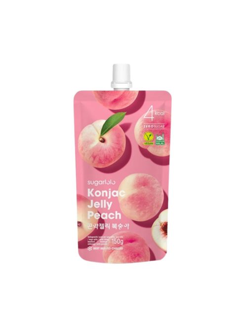 Konjac zselé desszert őszibarack ízesítéssel 150 g