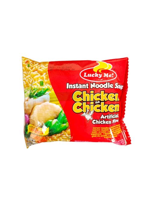 Lucky Me Csirke ízesítésű instant leves 55 g