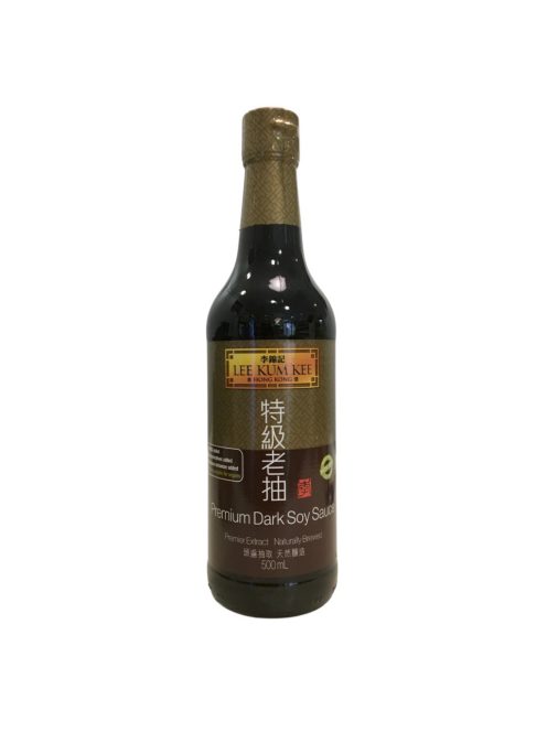 Prémium Sötét szójaszósz 500 ml