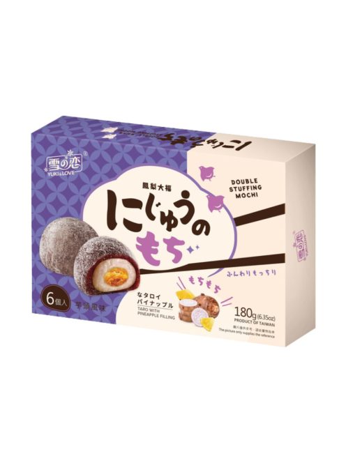 Taro-Ananász Dupla Töltelékes Mochi 180 g